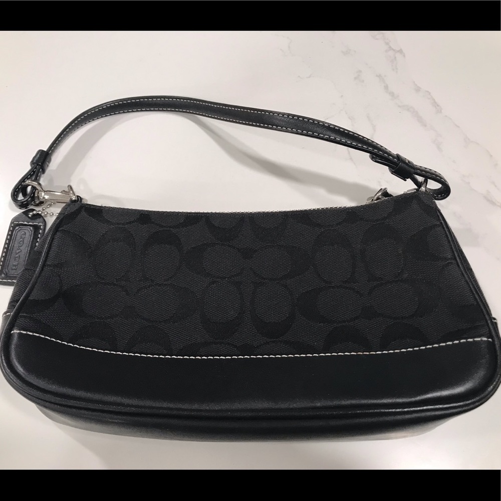 Coach jacquard bag